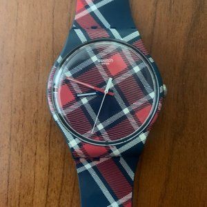 Swatch Watch- Kilt Plaid 2014